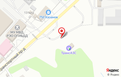 ТрансАЗС в Транспортном проезде на карте