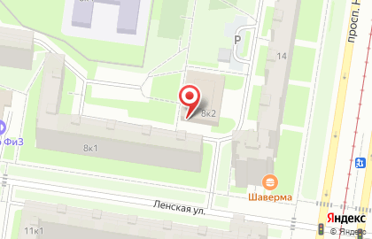 Школа танцев Солнышко Петербурга на карте