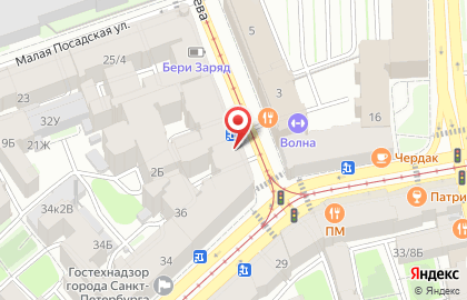 Кондитерская Паштейш & Кофе в Петроградском районе на карте