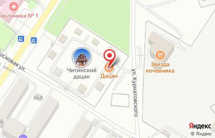Позная Дацан на карте