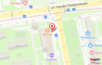 Магазин овощей и фруктов в Москве на карте