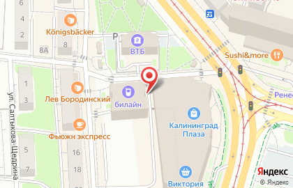 СКБ-Банк в Калининграде на карте