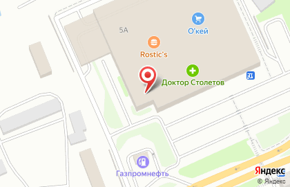 Ресторан быстрого питания KFC в Сибирском переулке на карте