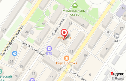 Луч 98 на карте