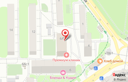 Химчистка Акварели в Химках на карте