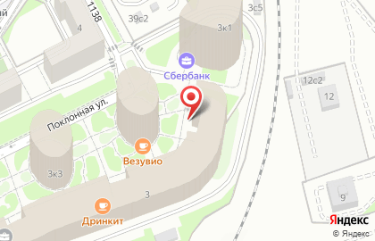 Бизнес-центр Poklonka Place на карте