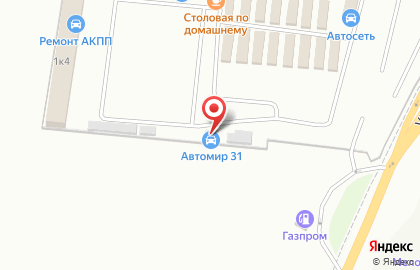 Автосервис АВТОМАСТЕР М1 на Студенческой улице на карте