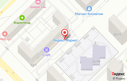 Служба доставки еды Свои Люди на карте