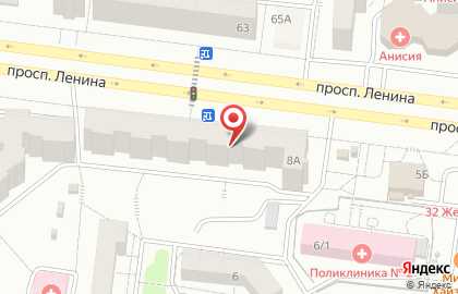 Аптека от склада в Октябрьском на карте