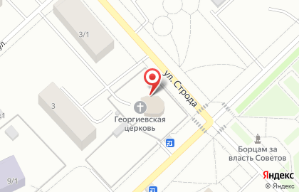 Церковь святого великомученика Георгия Победоносца на Северной улице на карте