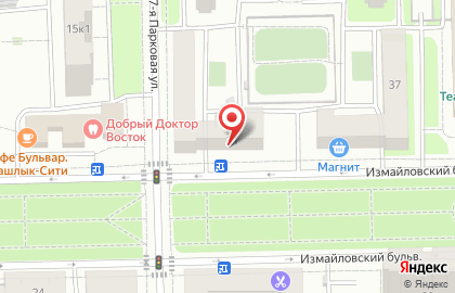 Авеста на 7-й Парковой улице на карте