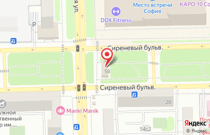 Пиццерия Domino`s Pizza в Северном Измайлово на карте