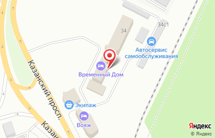 Торгово-производственная компания Контраст на Казанском проспекте на карте