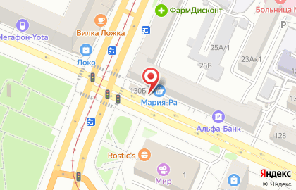 Компания Роза-Мимоза на Социалистическом проспекте на карте