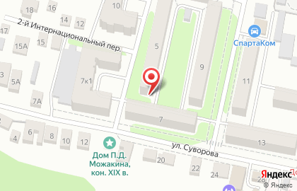 Аварийная замочная служба на улице Суворова на карте