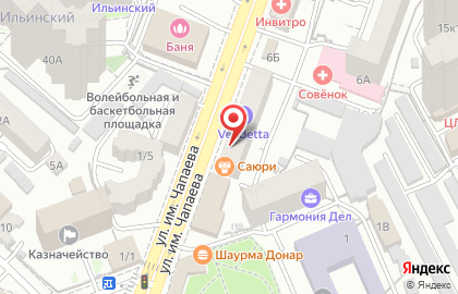 Магазин спортивных товаров Sportmax в Октябрьском районе на карте