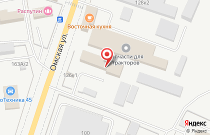 Компания грузоперевозок на Омской улице на карте