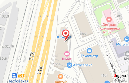 Ломбард АвтокапиталЪ на улице Антонова-Овсеенко на карте