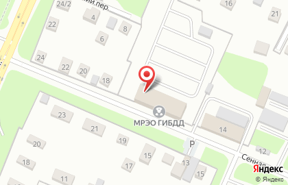 Управление МВД РФ по Новгородской области Межрайонный регистрационно-экзаменационный отдел ГИБДД в Великом Новгороде на карте