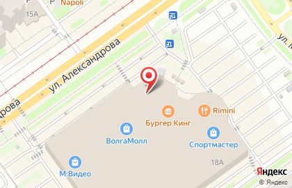 Магазин детской и подростковой одежды и обуви Антошка на улице Александрова на карте