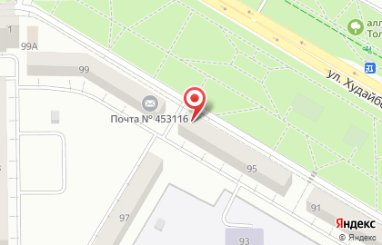 Ювелирный салон Оникс на улице Худайбердина на карте