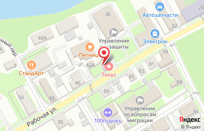 Медицинский центр Тонус на карте