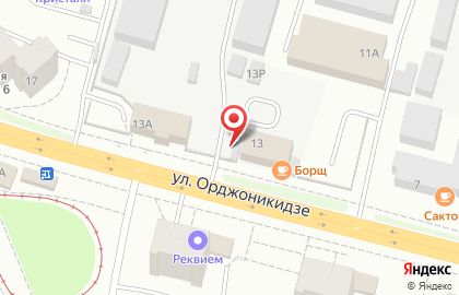 Торгово-строительная компания Акватория тепла на улице Орджоникидзе на карте