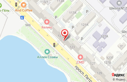 Кафе-бар Байкал на карте