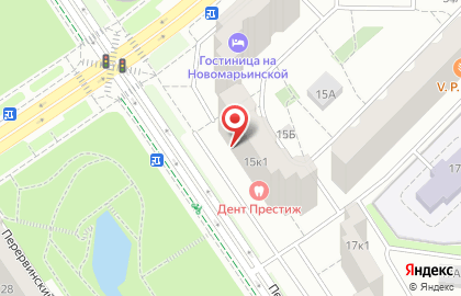 АСНА - Северная Звезда на улице Перервинский на карте