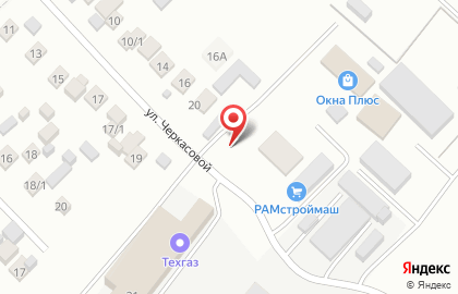 Производственная компания Окна Плюс в Дзержинском районе на карте