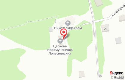 Храм Новомученников Лопасненских на карте