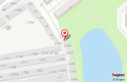 Автостоянка в Москве на карте