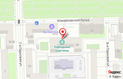 Музей русского лубка и наивного искусства в Москве на карте