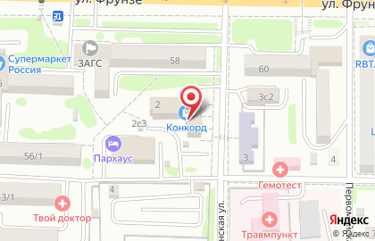 Салон ортопедических изделий на Партизанской улице на карте