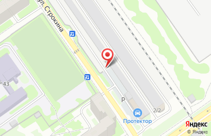 Автостоянка в Нижнем Новгороде на карте