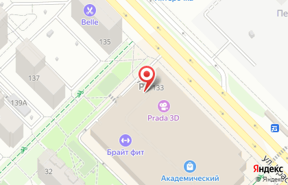Автостоянка СРТ на карте
