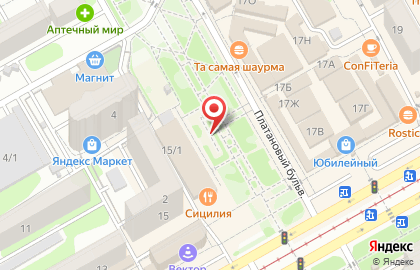 Натяжные потолки от Компании Алл-Трейд на карте