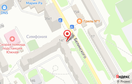 ЗАО Банкомат, Банк ВТБ 24 на улице Белинского на карте