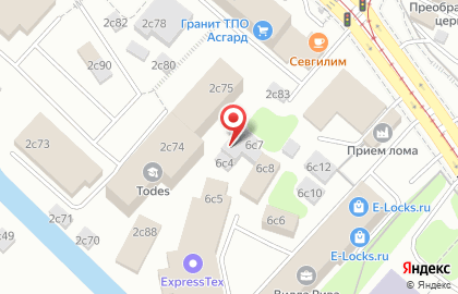 1С: ВДГБ на Краснобогатырской улице на карте