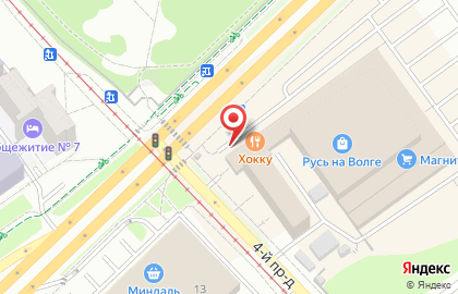 Subway на Московском шоссе на карте
