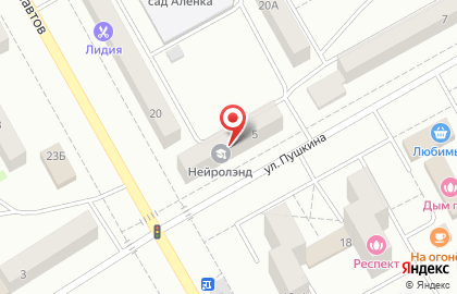 Агентство недвижимости Ваш дом на улице Пушкина на карте