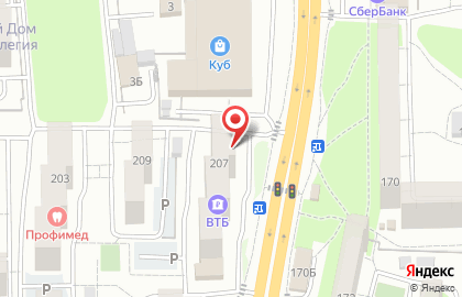 Банк Кузнецкий в Первомайском районе на карте