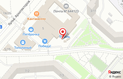 Ателье Люкс в Кировском районе на карте
