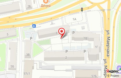 Мариинский, микрорайон, ООО ФБК в Железнодорожном районе на карте