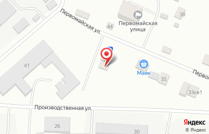 Везигруз на Первомайской улице на карте