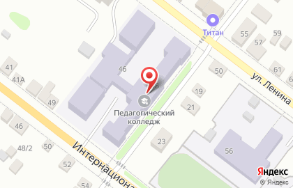 Красноуфимский педагогический колледж на карте
