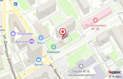Темида на карте