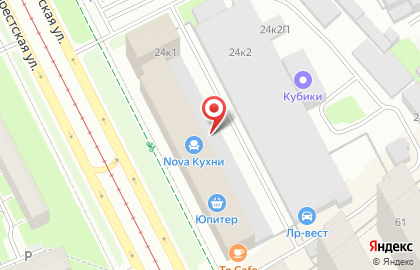 СПбГУСЭ на Бухарестской улице на карте