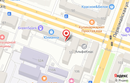 Торгово-монтажная компания ДиО на Красноармейской улице на карте