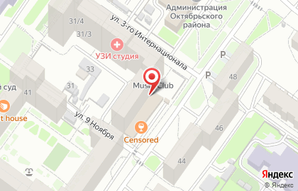 Магазин Напитки со всего мира на улице Сакко и Ванцетти на карте
